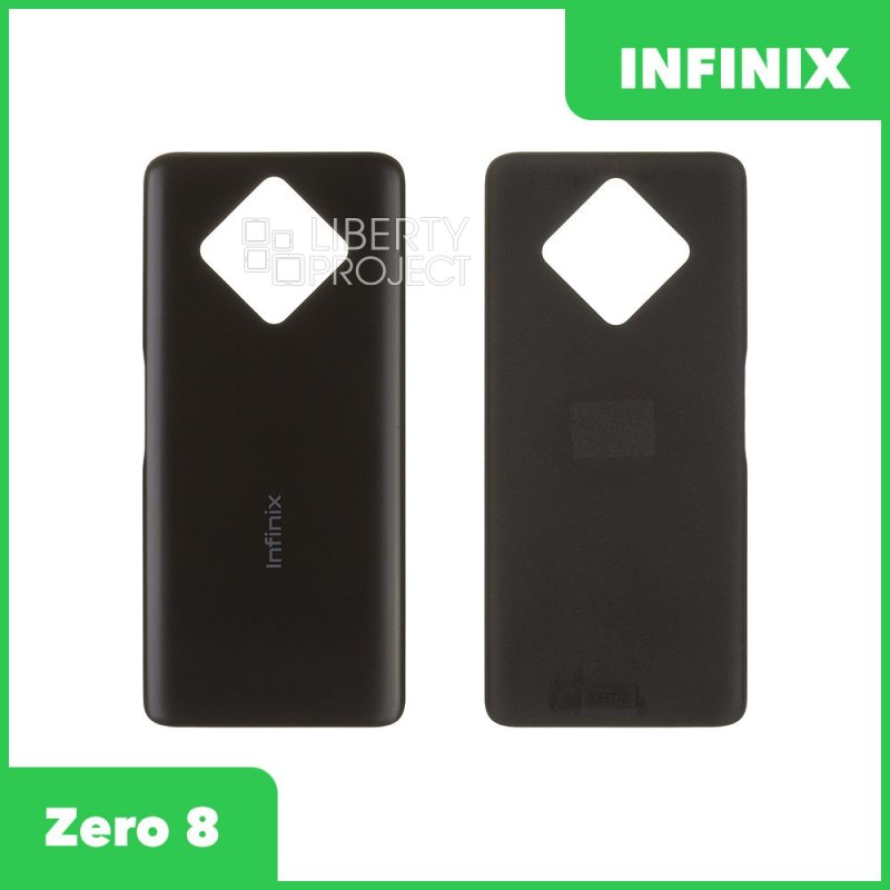 Задняя крышка для Infinix Zero 8 (черный)