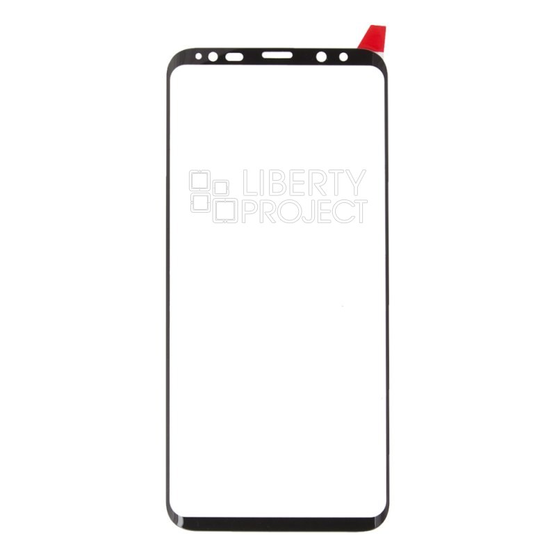 Защитное стекло 3D Full Glue Tempered Glass для Samsung Galaxy S8+ с рамкой 0,3 мм (черное)