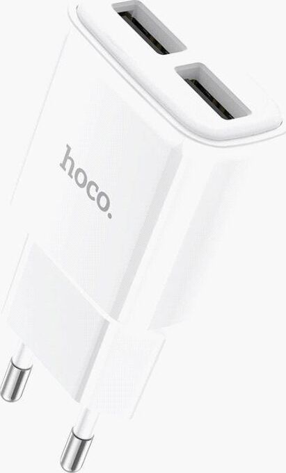 СЗУ HOCO (6931474749499) СЗУ HOCO C88A Star round dual port белый