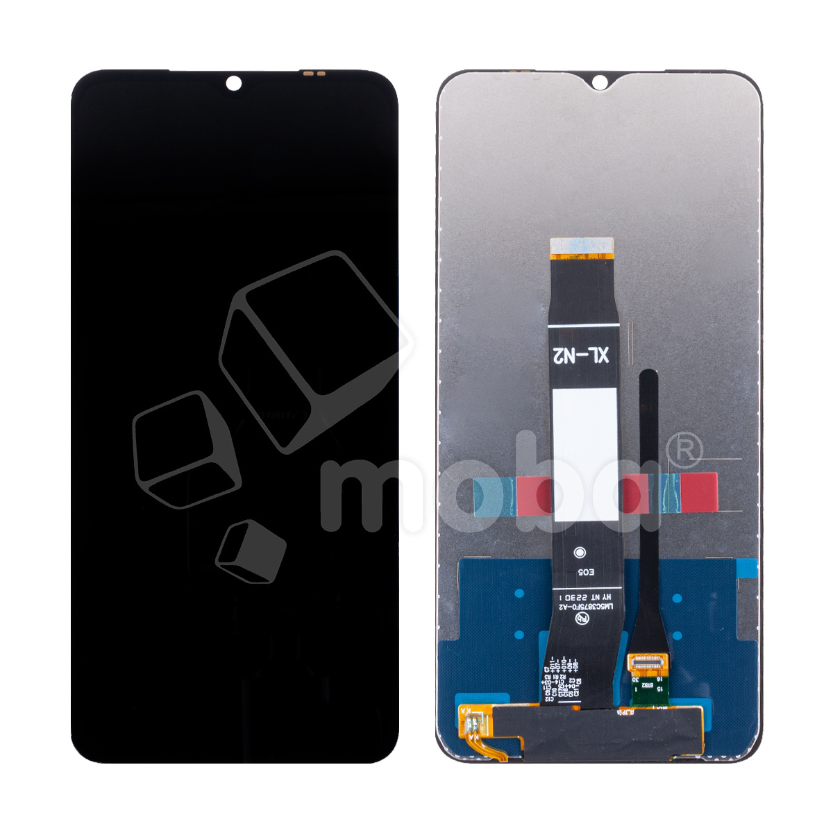 Дисплей для Xiaomi Redmi A2+ (23028RNCAG) в сборе с тачскрином Черный - OR (HD+, 300 Кд/м2, 60 Гц)
