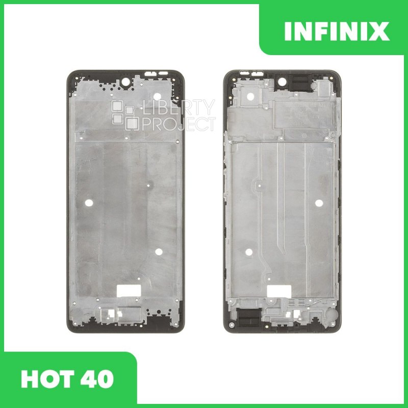 Рамка дисплея для Infinix HOT 40 (черный)