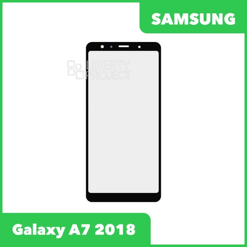 G+OCA PRO стекло для переклейки Samsung A750F Galaxy A7 (2018) (черный)