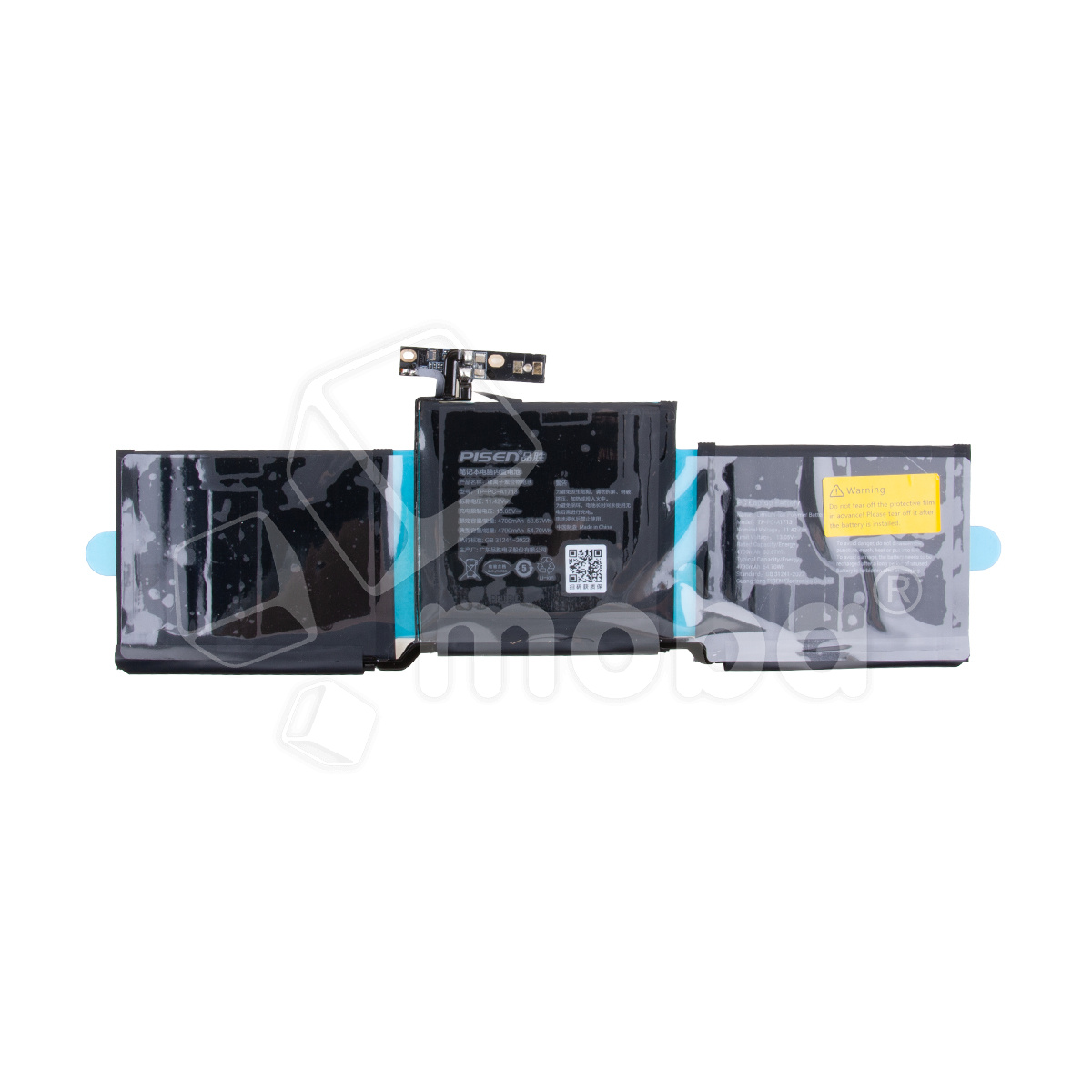 Аккумуляторная батарея для ноутбука MacBook Pro 13"/M1 13"/M2 13" A1708/A2159/A2289/A2338 (2016-2022) A1713/A2171 - Pisen