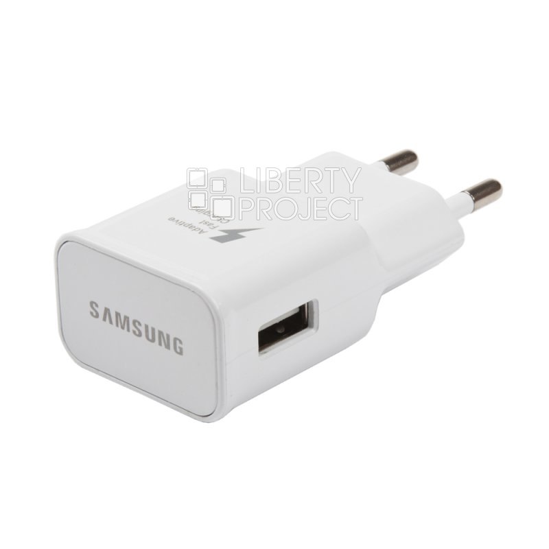 СЗУ FAST CHARGER (EP-TA20EWEUGWW) для Samsung USB выход 9V-1.67А для 5V-2А+ micro USB (коробка)