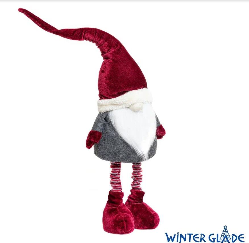 WINTER GLADE Фигурка Гном 80 см на телескопических ногах F2280