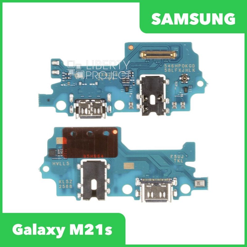 Шлейф/FLC Samsung Galaxy M21s SM-M217 на системный разъём/разъём гарнитуры/микрофон