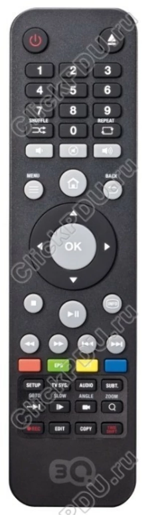 Пульт 3Q F345HW, F346HW для медиаплеера 3Q
