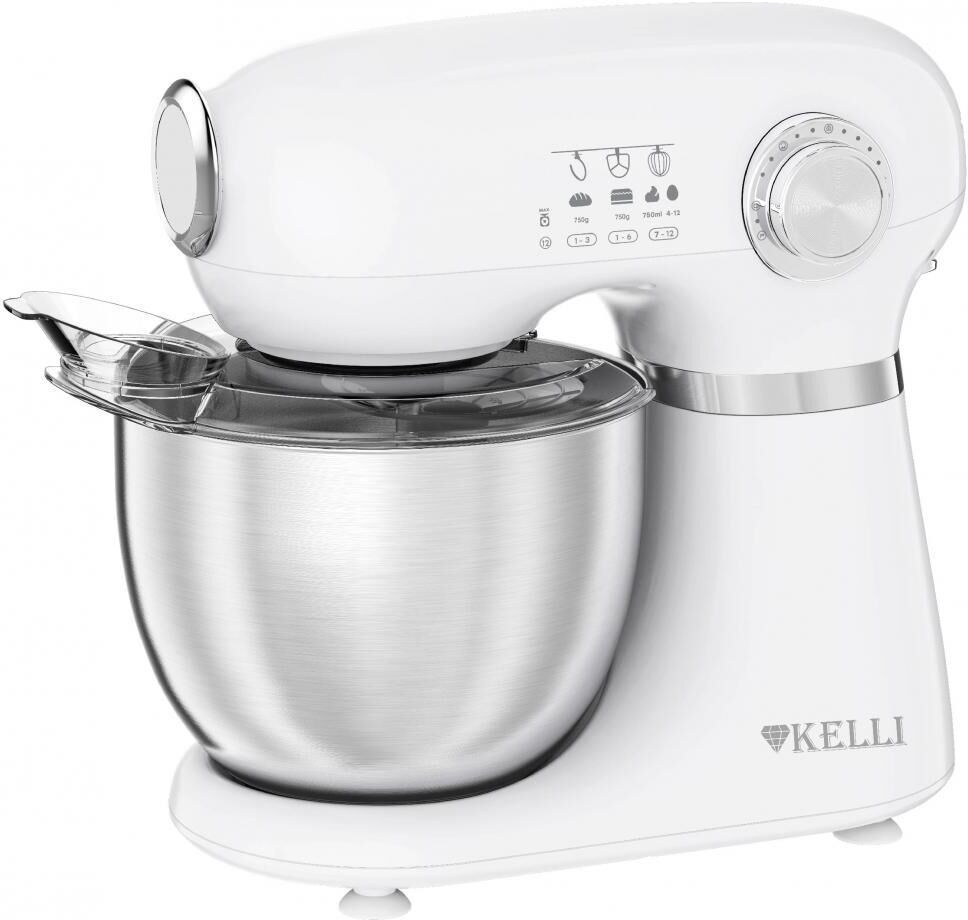 Миксер планетарный KELLI KL-5122 белый
