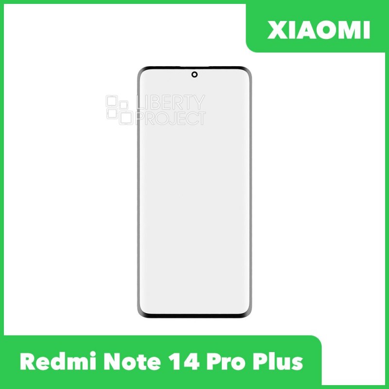 G+OCA PRO стекло для переклейки Xiaomi Redmi Note 14 Pro Plus 5G (черный)