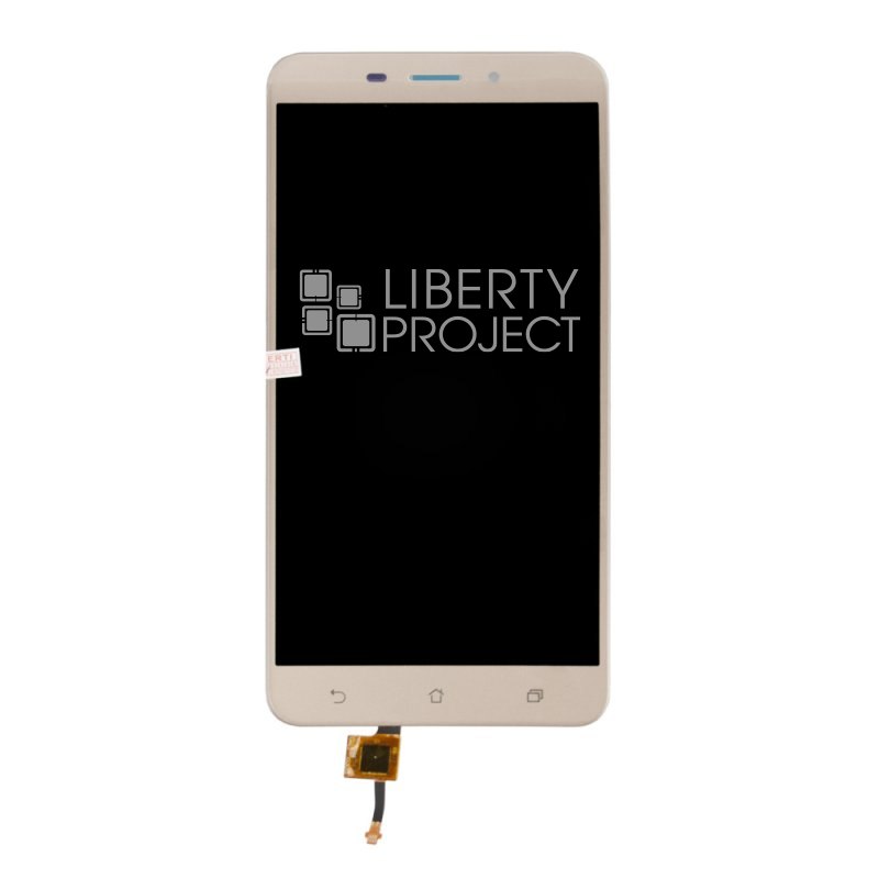 LCD дисплей для Asus Zenfone 3 Laser (ZC551KL) в сборе с тачскрином (золото)