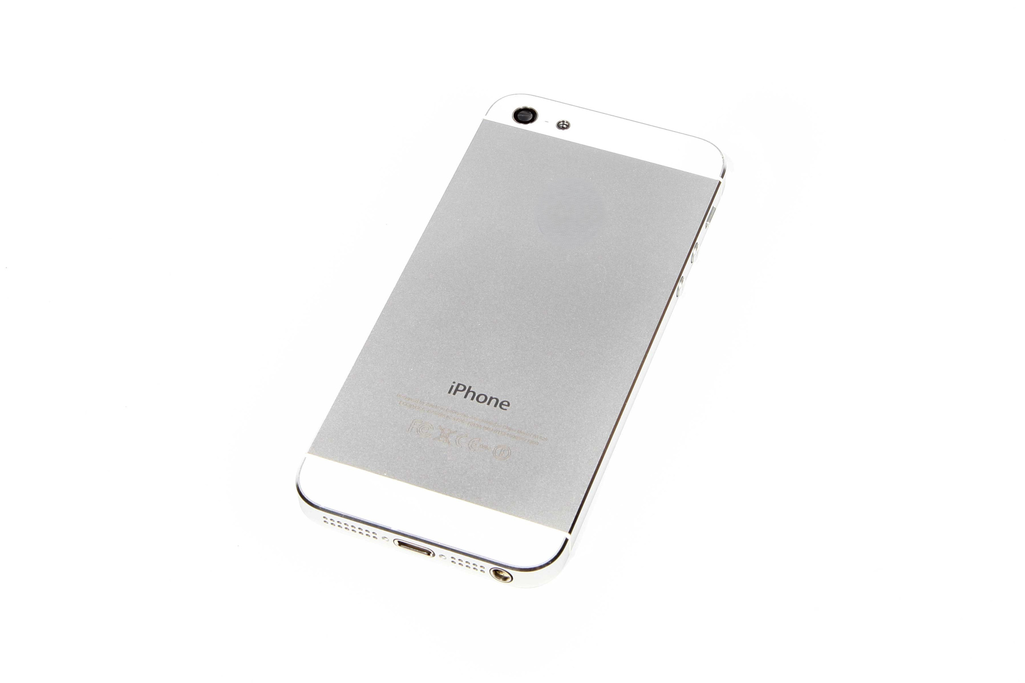 Корпус в сборе для iPhone 5 со шлейфами белая AAA