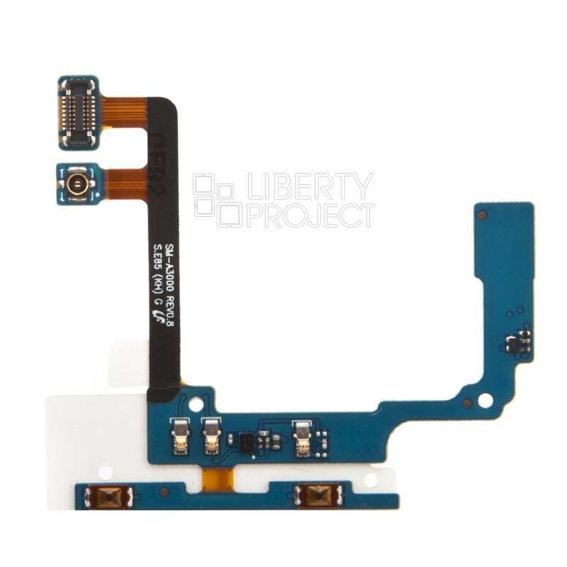 Шлейф/FLC Samsung A3 2015 (кнопки громкости/микрофон)