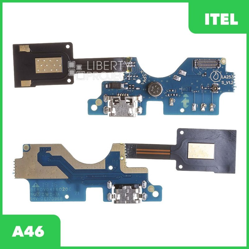 Шлейф/FLC для Itel A46 на системный разъём