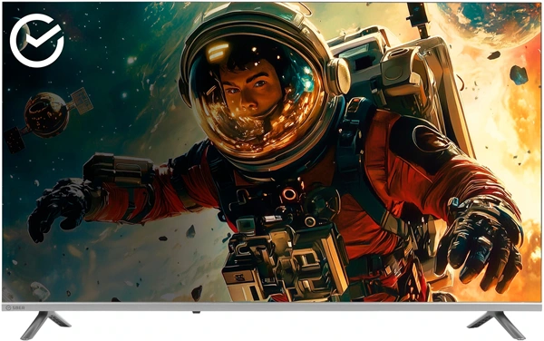 43" Телевизор Sber SDX-43F3000DSA Full HD Direct LED Салют ТВ 60 Гц серебристый EAC