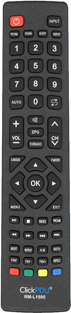 Универсальный пульт ClickPdu RM-L1595