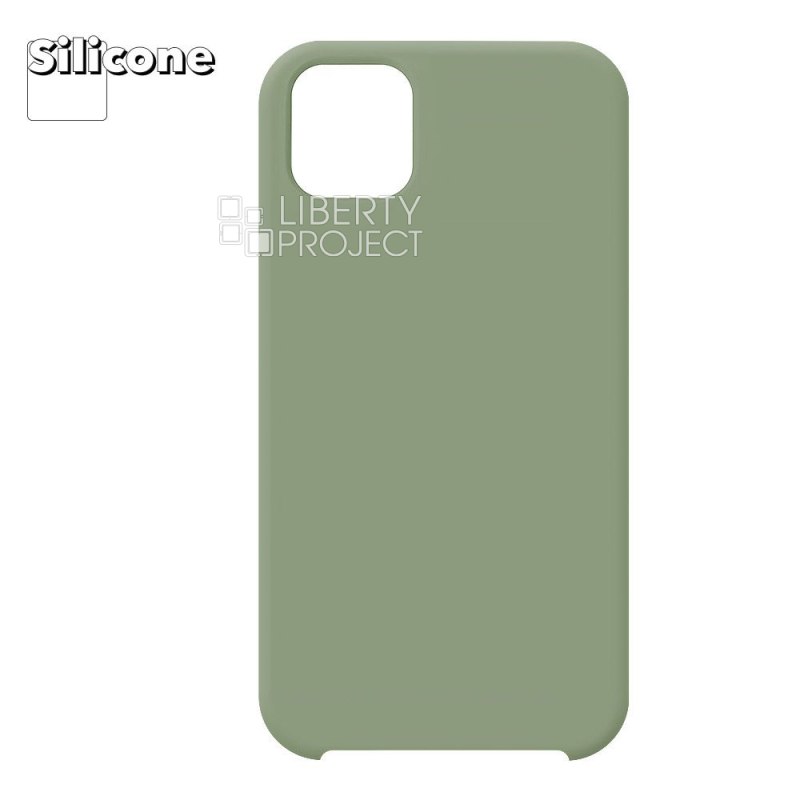Силиконовый чехол для iPhone 11 "Silicone Case" (зелёный) 1