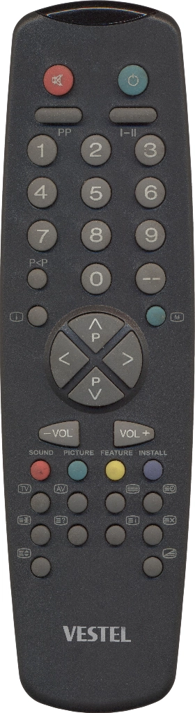 Пульт Vestel RC-3040 чёрный оригинальный