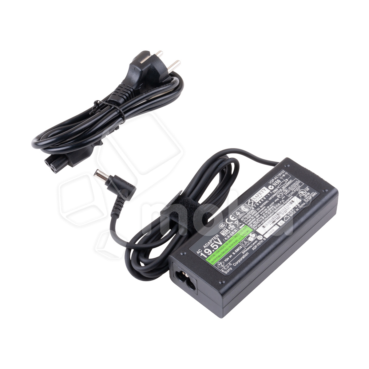 Блок питания (сетевой адаптер) для ноутбука Sony 19,5V, 3,9A, 75W (6,0x4,4 с иглой)