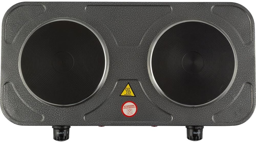 HOMESTAR HS-1104 (003583) электроплитка двухкомфорочная