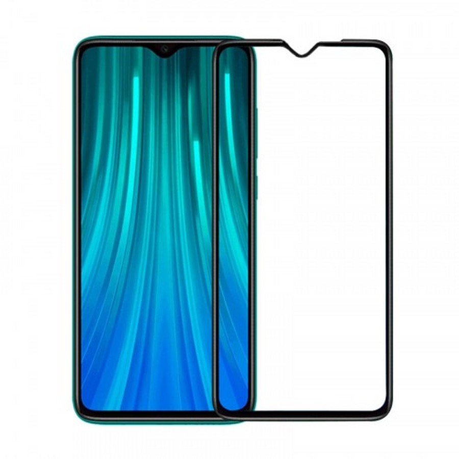 Защитное стекло 3D/5D/6D/9D/10D полноэкранное Full Glue (тех.пак) для Realme C3 черный