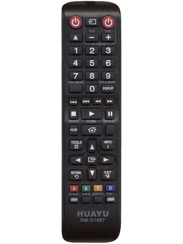 Универсальный пульт Huayu для Samsung RM-D1087