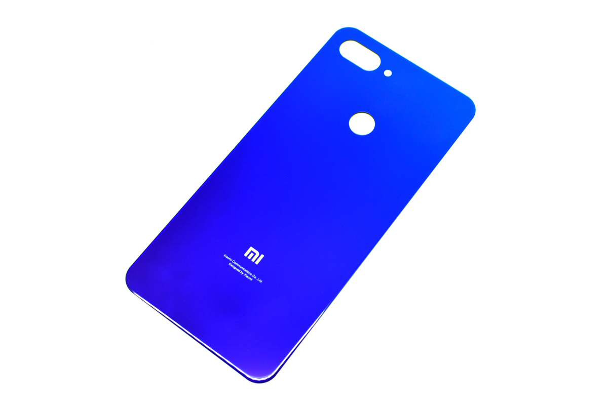 Задняя крышка для Xiaomi Mi 8 Lite синий