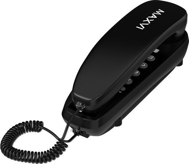 Телефон проводной MAXVI CS-01 Black