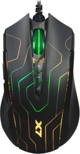 Игровая проводная мышь A4TECH X89 Maze оптическая (2400dpi) черная