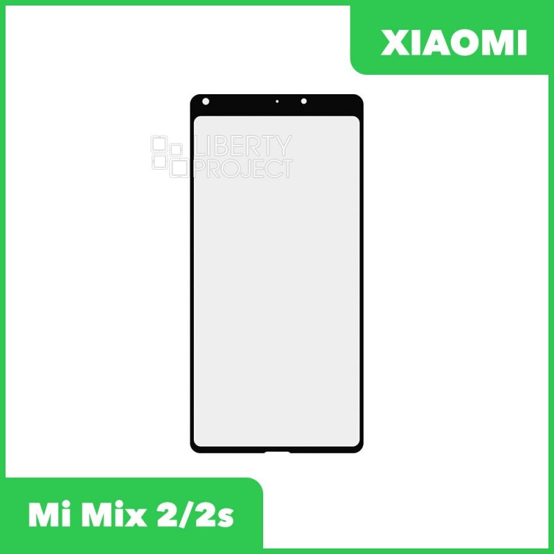 G+OCA PRO стекло для переклейки Xiaomi Mi Mix 2 / Mi Mix 2s (черный)
