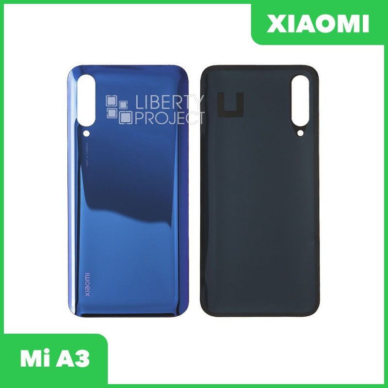 Задняя крышка для Xiaomi Mi A3 (M1906F9SH)/Mi CC9e (синий)