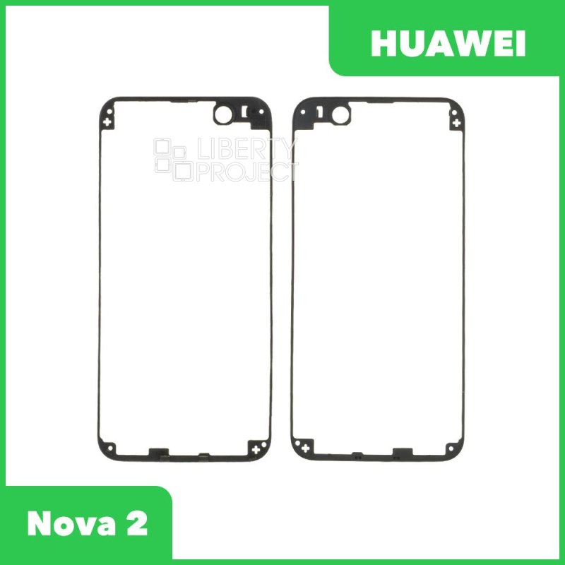 Рамка дисплея для Huawei Nova 2, черная