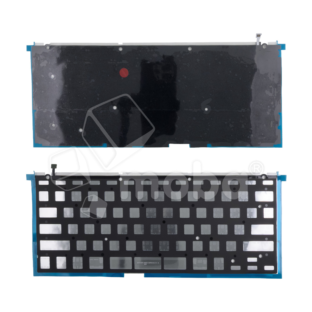 Подсветка клавиатуры для ноутбука MacBook Pro 13" A1502 (2013-2015, прямой Enter RU) Черный