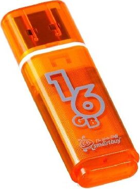 USB-флэш SMARTBUY (SB16GBGS-OR) 16GB GLOSSY SERIES ORANGE