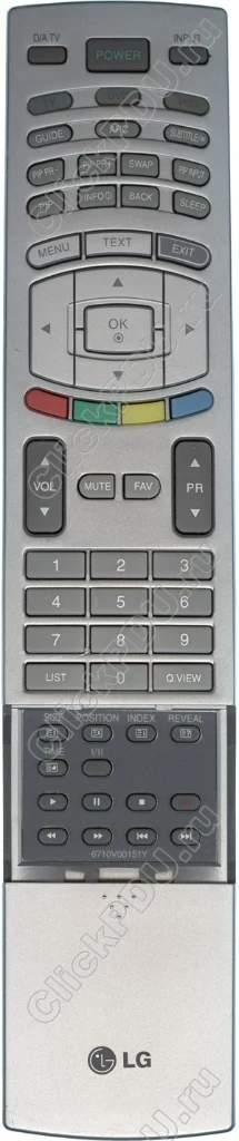 Пульт LG 6710V00151Y Pip оригинальный