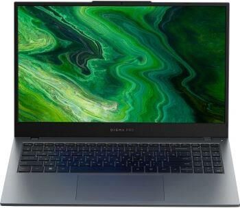 Ноутбук DIGMA 15.6" Pro Fortis M Core i7 1255U/16Gb/512Gb SSD/Iris Xe Graphics/Win11 Pro/Grey (DN15P7-ADXW04)