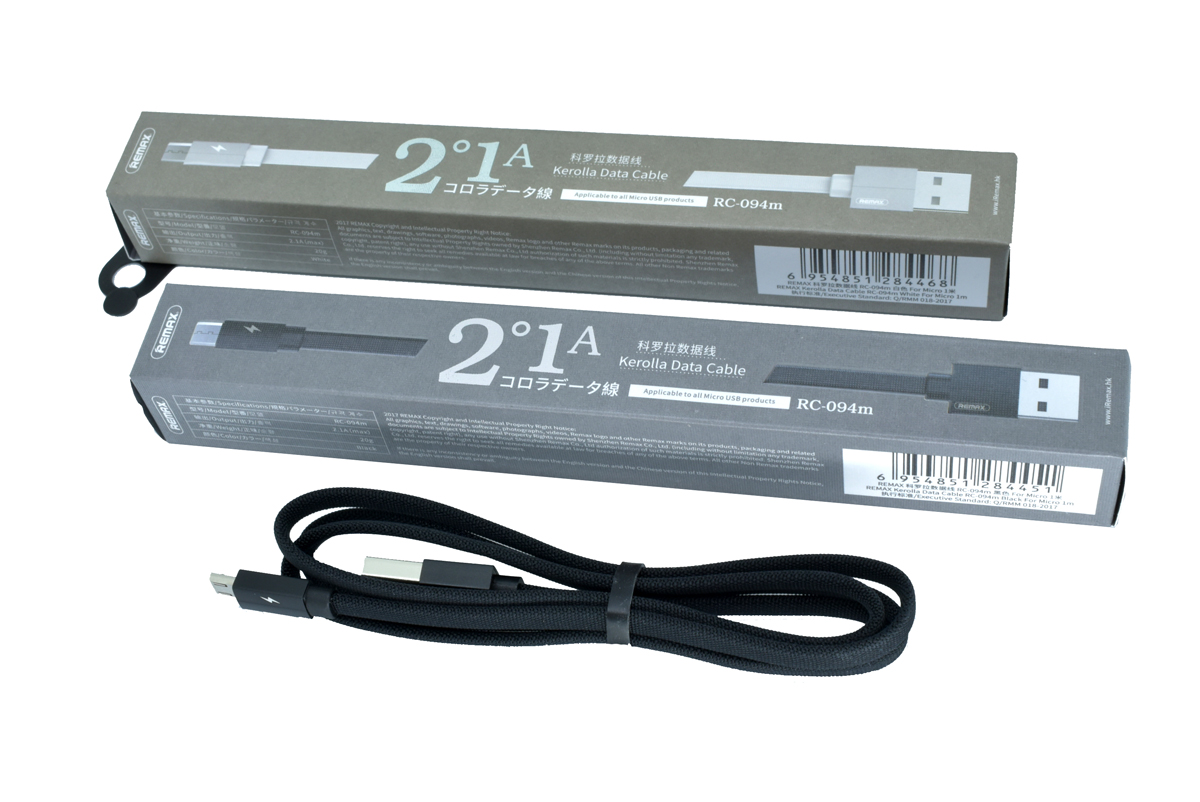 USB Провод REMAX Micro RC-094m Black
