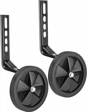 Аксессуары для велотехники STELS Дополнительные колеса (черные) HL-TW15 12"-20" с черными кронштейнами пластик/металл * 630263 * LU089230