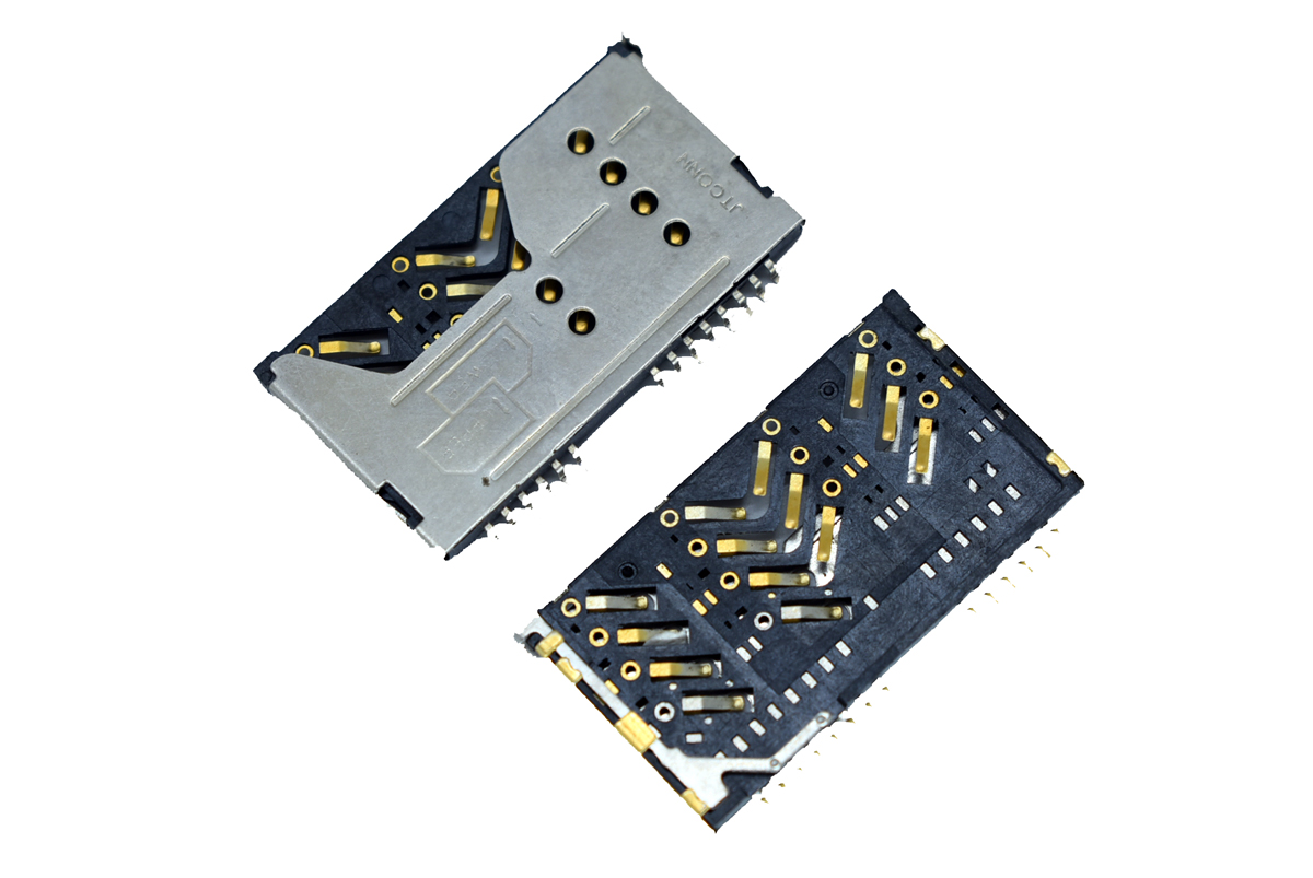 Коннектор SIM-карты (сим), mmc коннектор (S140)