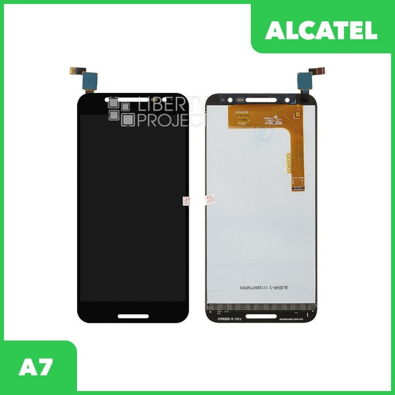 LCD дисплей для Alcatel 5090Y (A7) в сборе с тачскрином (черный)