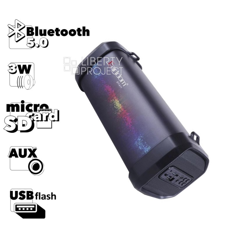 Bluetooth колонка Earldom ET-A11 BT 5.0, 3W, MicroSD/AUX/USB (черный)