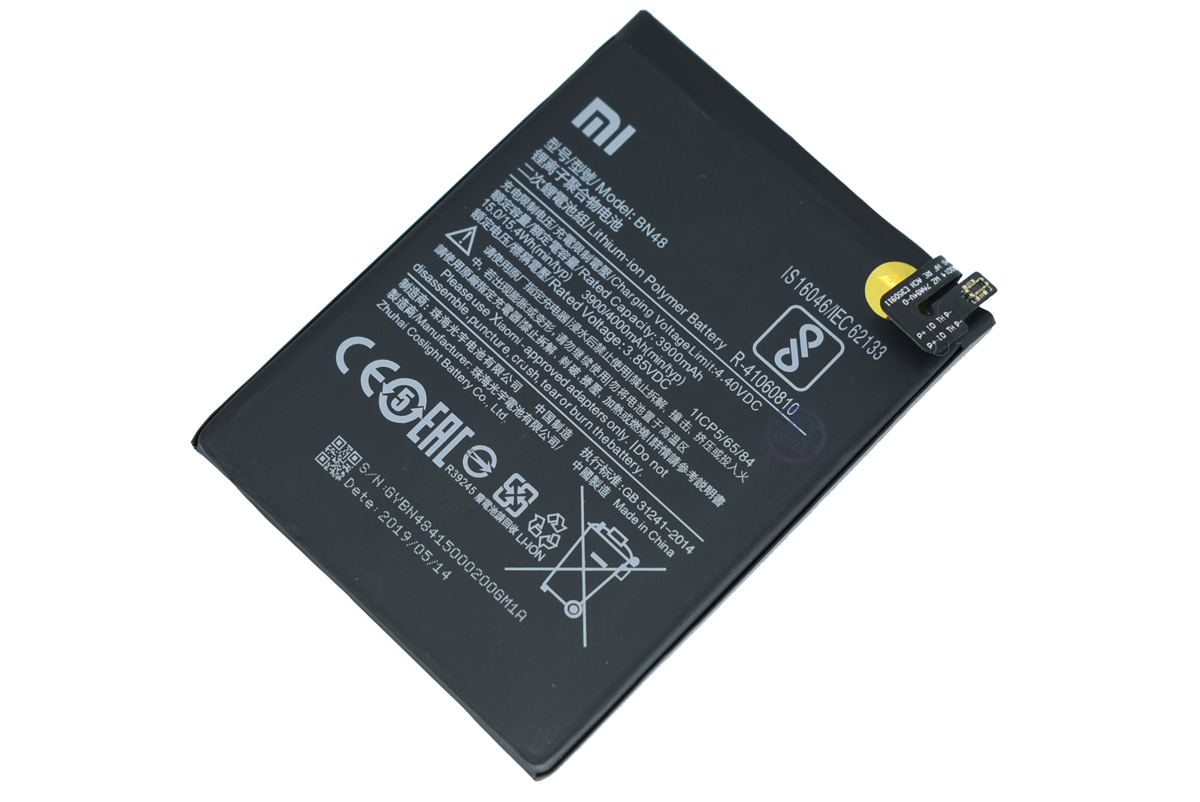 Аккумулятор для Xiaomi BN48 Redmi Note 6 Pro 4000 мАч батарея