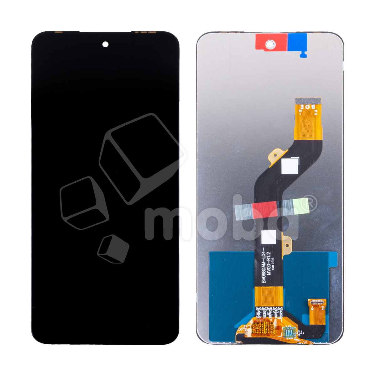 Дисплей для Tecno Pova Neo 3 (LH6n) в сборе с тачскрином Черный - OR (HD+, 300 Кд/м2, 90 Гц)