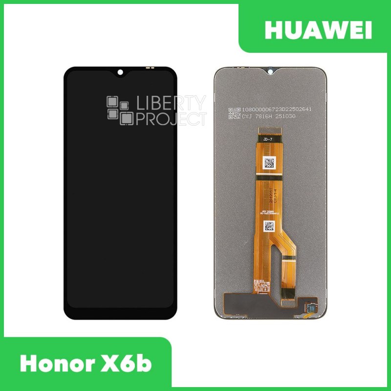LCD дисплей для Huawei Honor X6b (JDY-LX1/JDY-LX2) с тачскрином (черный)