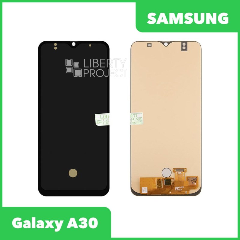 LCD дисплей для Samsung Galaxy A30 SM-A305 в сборе с тачскрином OLED (черный)