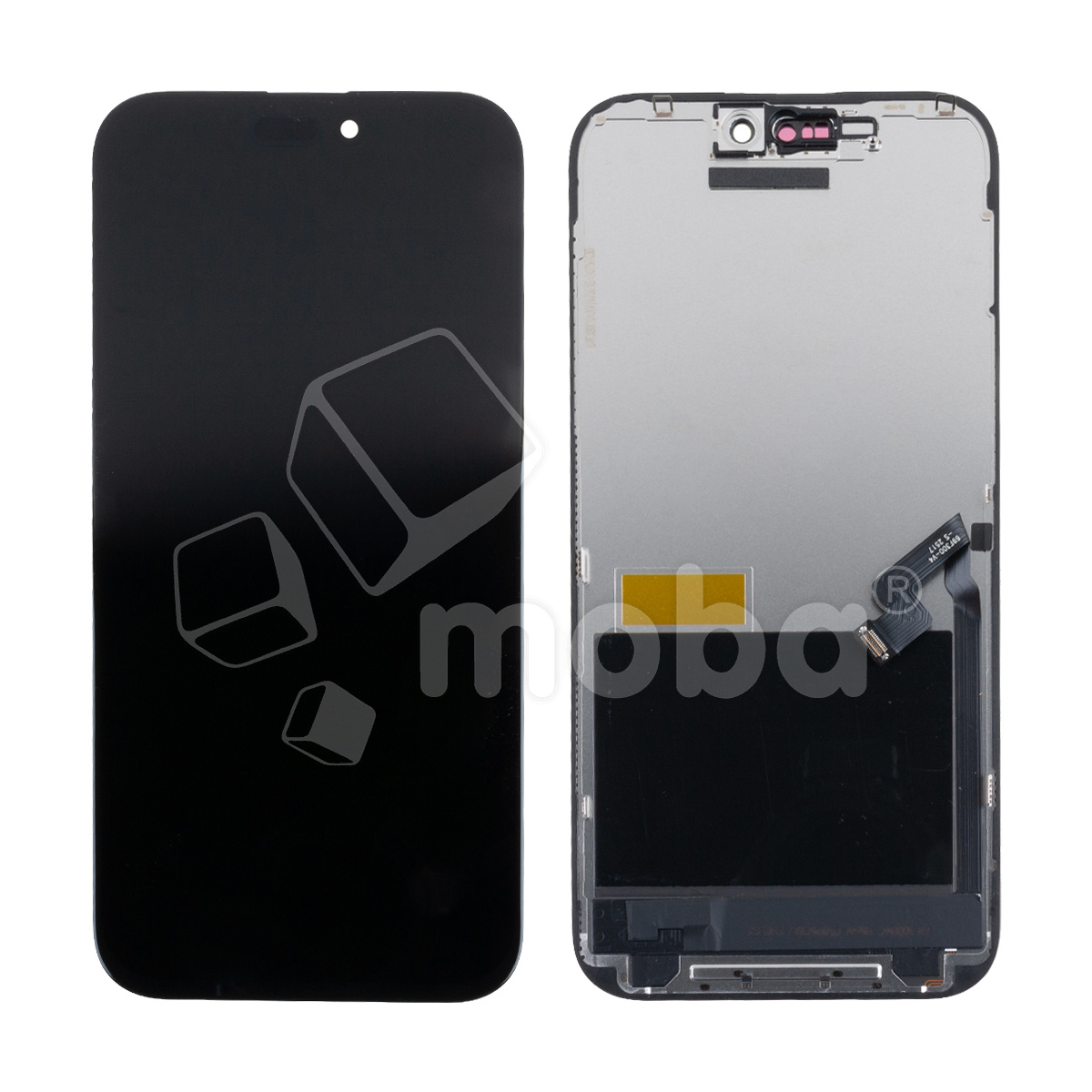 Дисплей для iPhone 16 Pro Max (A3296) в сборе с тачскрином Черный - (In-Cell) Стандарт