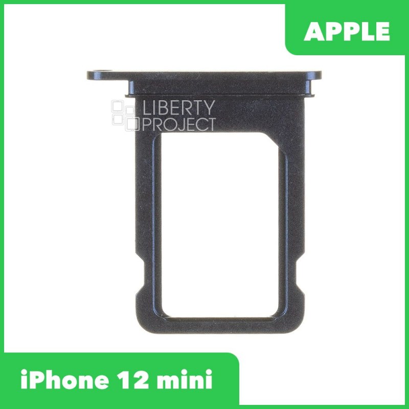 Держатель SIM-карты (сим лоток) iPhone 12 mini (синий)