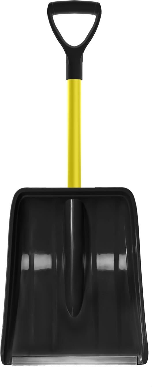 Лопата LUCKY WAY LBPPF001 85*31*8 ковш ПП №1 черный Авто/черенок ФГ желтый/V-ручка черная