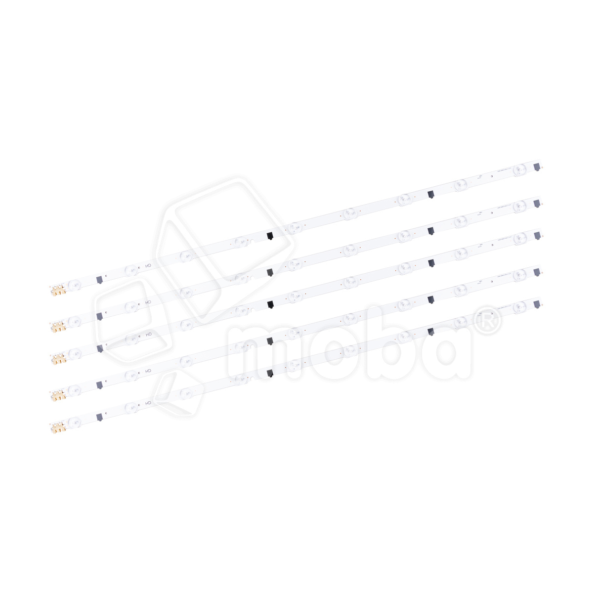 Светодиодная подсветка для телевизоров Samsung 32" D2GE-320SC0-R3/UE32F5000AK/UE32F4000AW/UE32F5300AK (комплект 5 шт.)