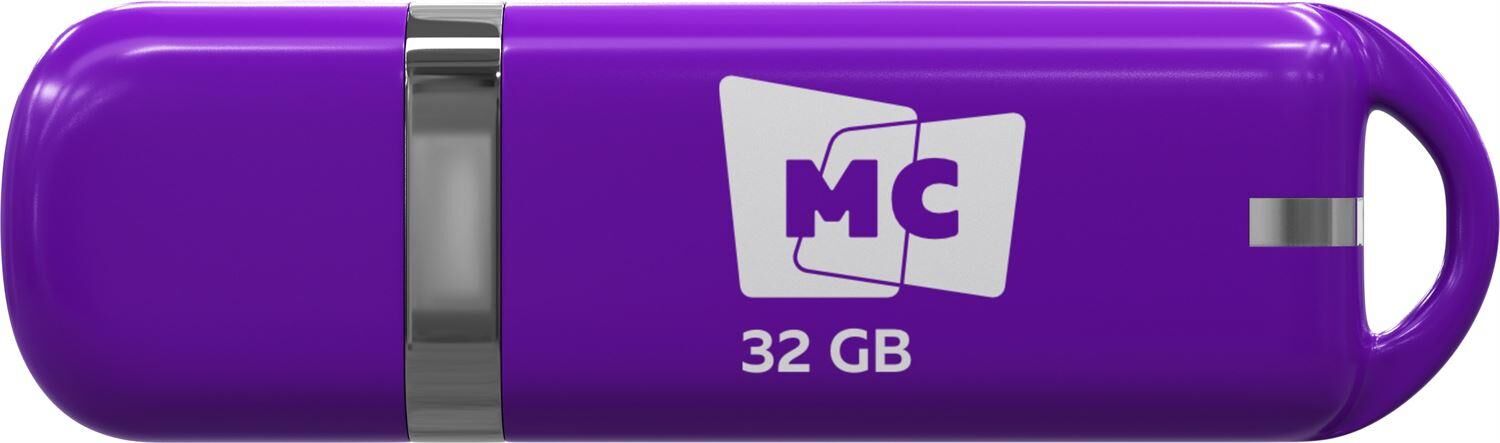 USB-накопитель MORE CHOICE (4620202558916) USB 32GB 3.0 МФБ32 Purple