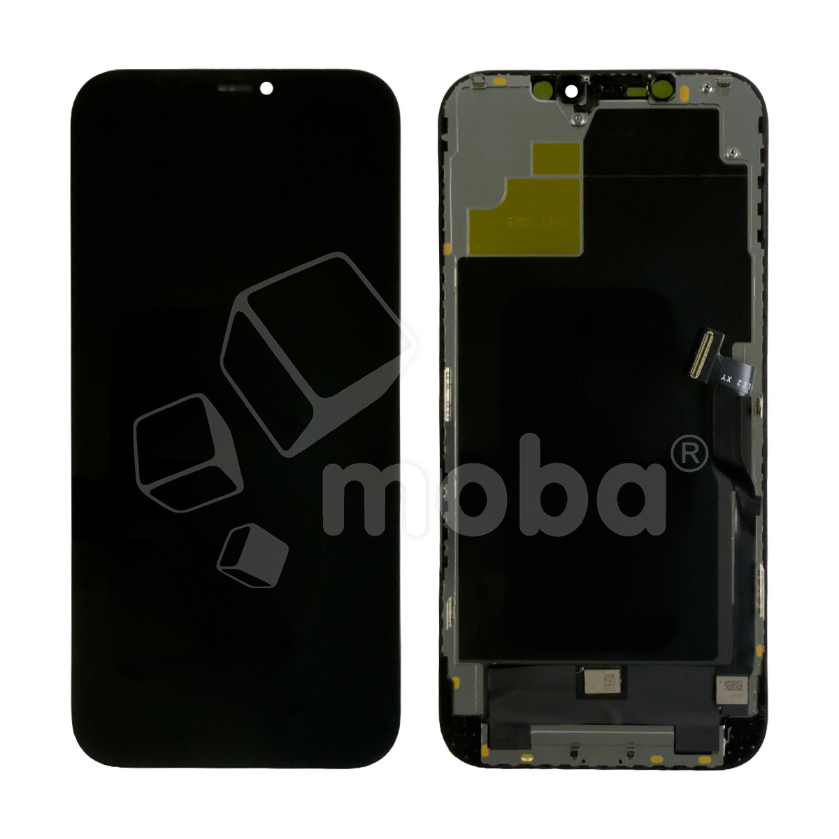Дисплей для iPhone 12 Pro Max (A2411) в сборе с тачскрином Черный - (In-Cell) Стандарт